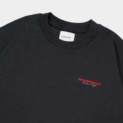 ButNotReally™ Graphic Interlock Oversized Tee