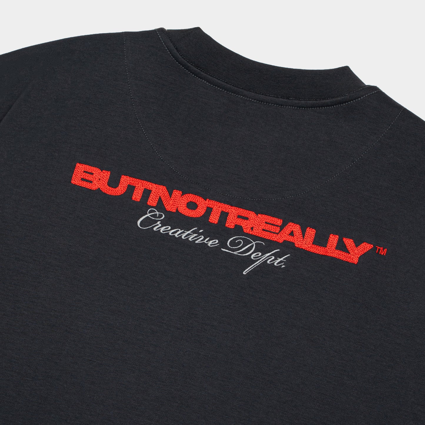 ButNotReally™ Graphic Interlock Oversized Tee