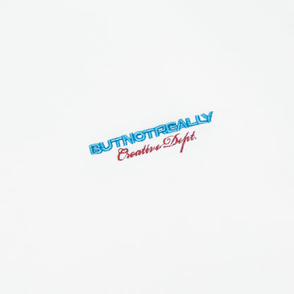 ButNotReally™ Graphic Interlock Oversized Tee