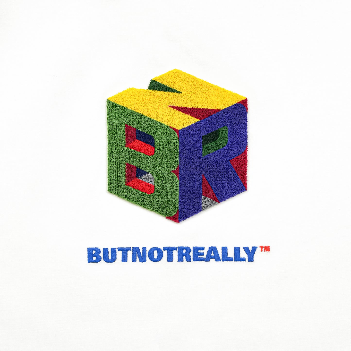 ButNotReally™ Graphic Interlock Oversized Tee