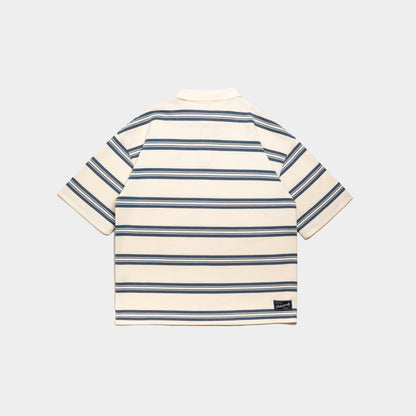 ButNotReally™ Interlock Stripes Polo Tee