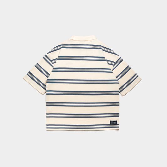 ButNotReally™ Interlock Stripes Polo Tee