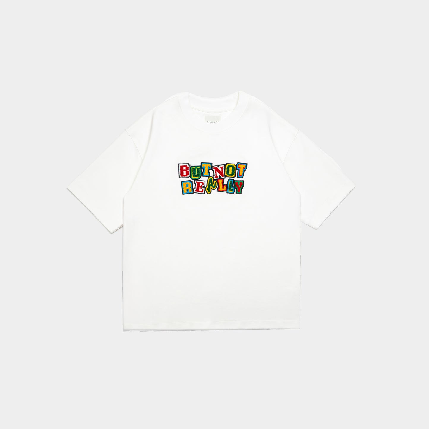 ButNotReally™ Graphic Interlock Oversized Tee