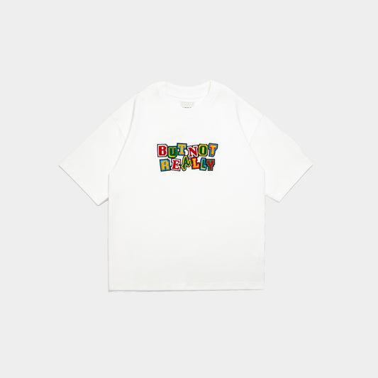 ButNotReally™ Graphic Interlock Oversized Tee