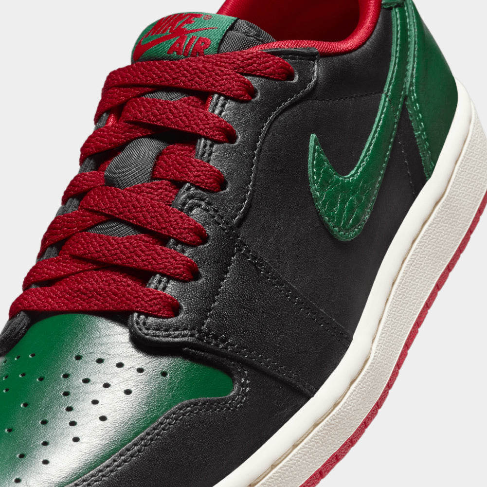 Air Jordan 1 Low OG "Black & Gorge Green" (W)
