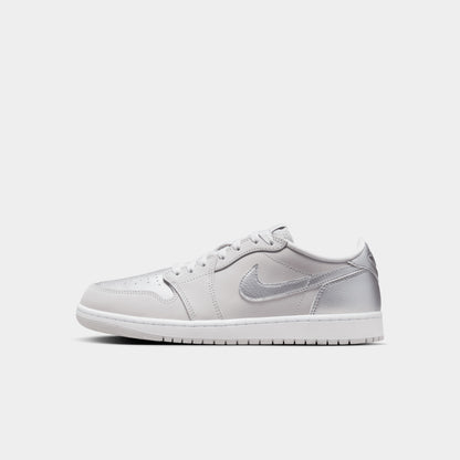 Air Jordan 1 Low OG "Metallic Silver"