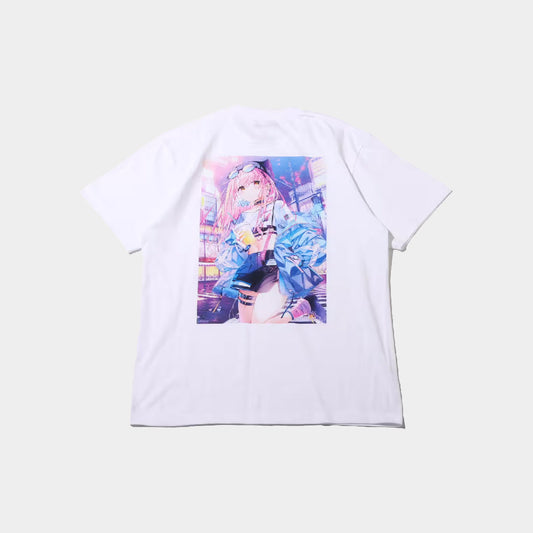 atmos x Eshi 100 Exhibition Kimishima Blue Short Sleeve Tee