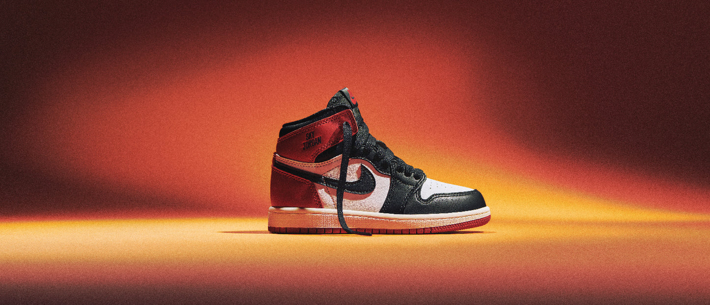 Air Jordan 1 Retro High OG "Black Toe" (GS)