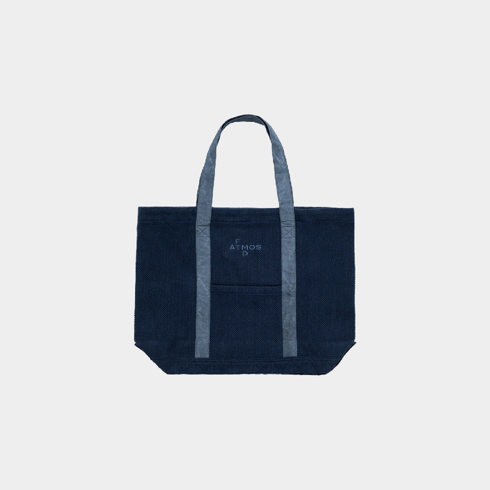 atmos x FTMD. Dyed Shashiko Tote Bag