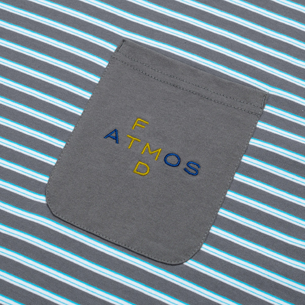 atmos x FTMD. Stripe Oversized Tee