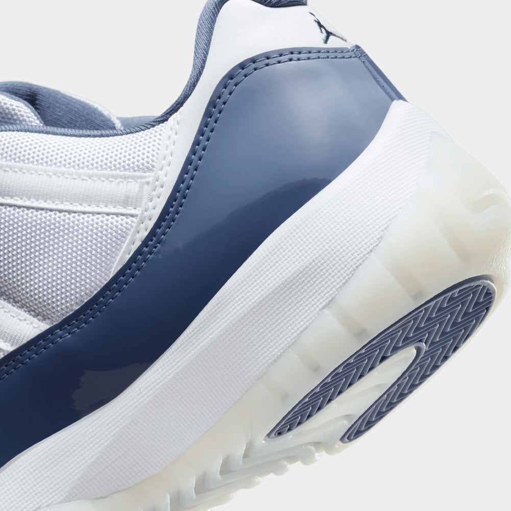 blue white jordan 11 low
