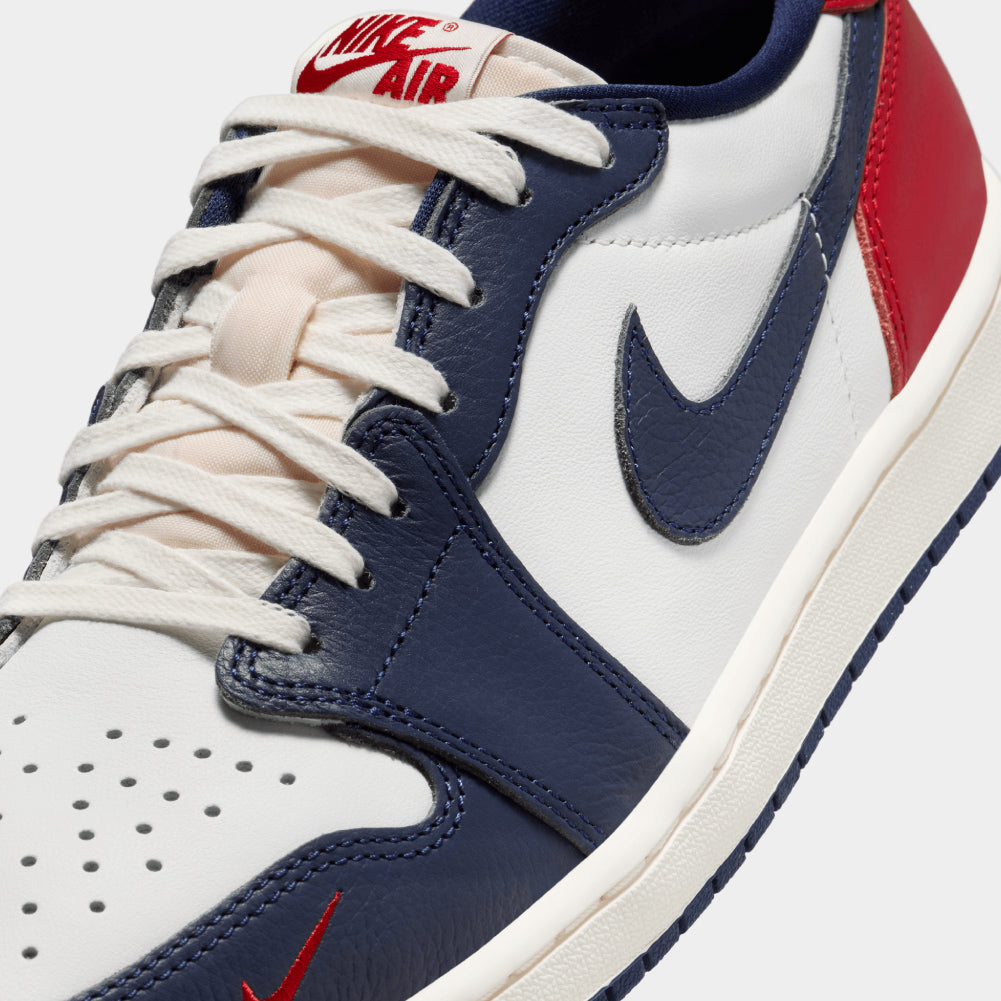 Air Jordan 1 Retro Low OG "Gym Red & Midnight Navy"