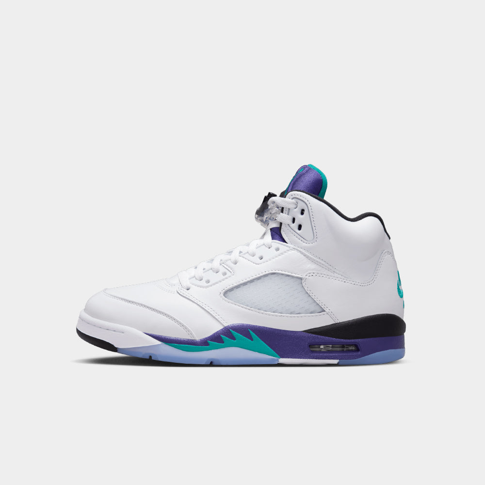 jordan 5 white purple blue