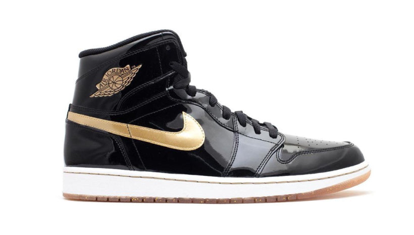 NIKE AIR JORDAN 1 RETRO HIGH OG BLACK GOLD