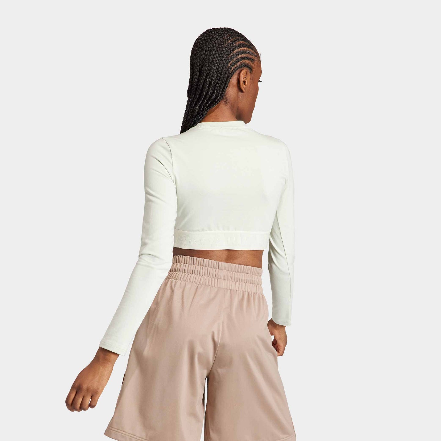 adidas Originals Neutral Court Graphic Long Sleeve Tee