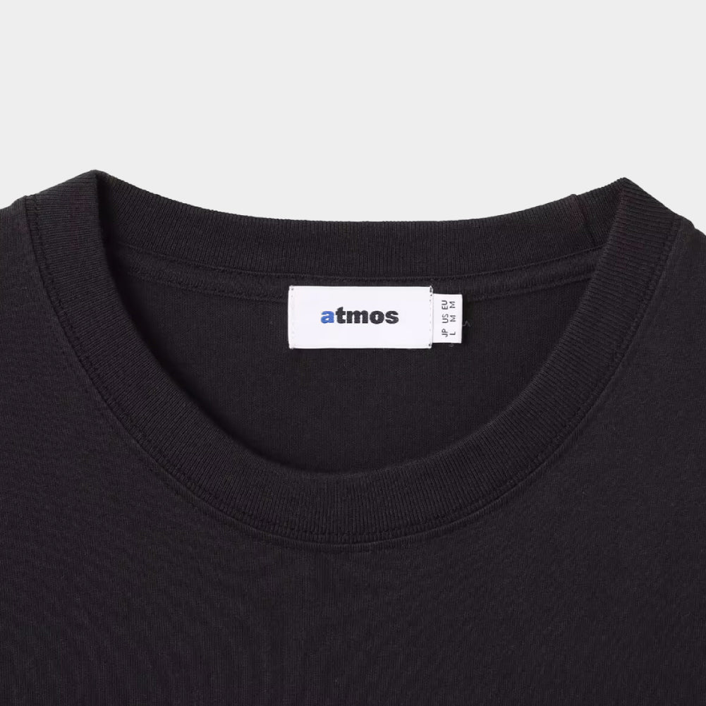 atmos College Logo Crack Print Tee