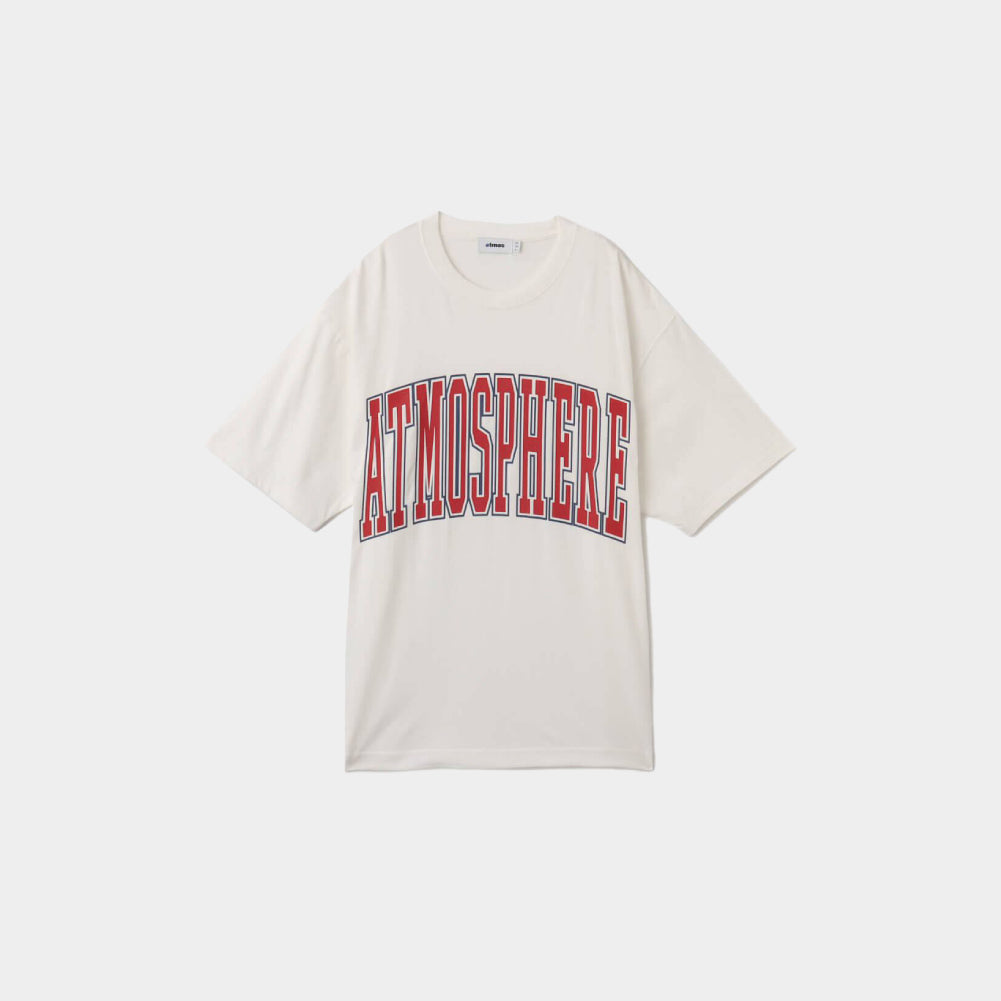 atmos College Logo Crack Print Tee atmos Kuala Lumpur