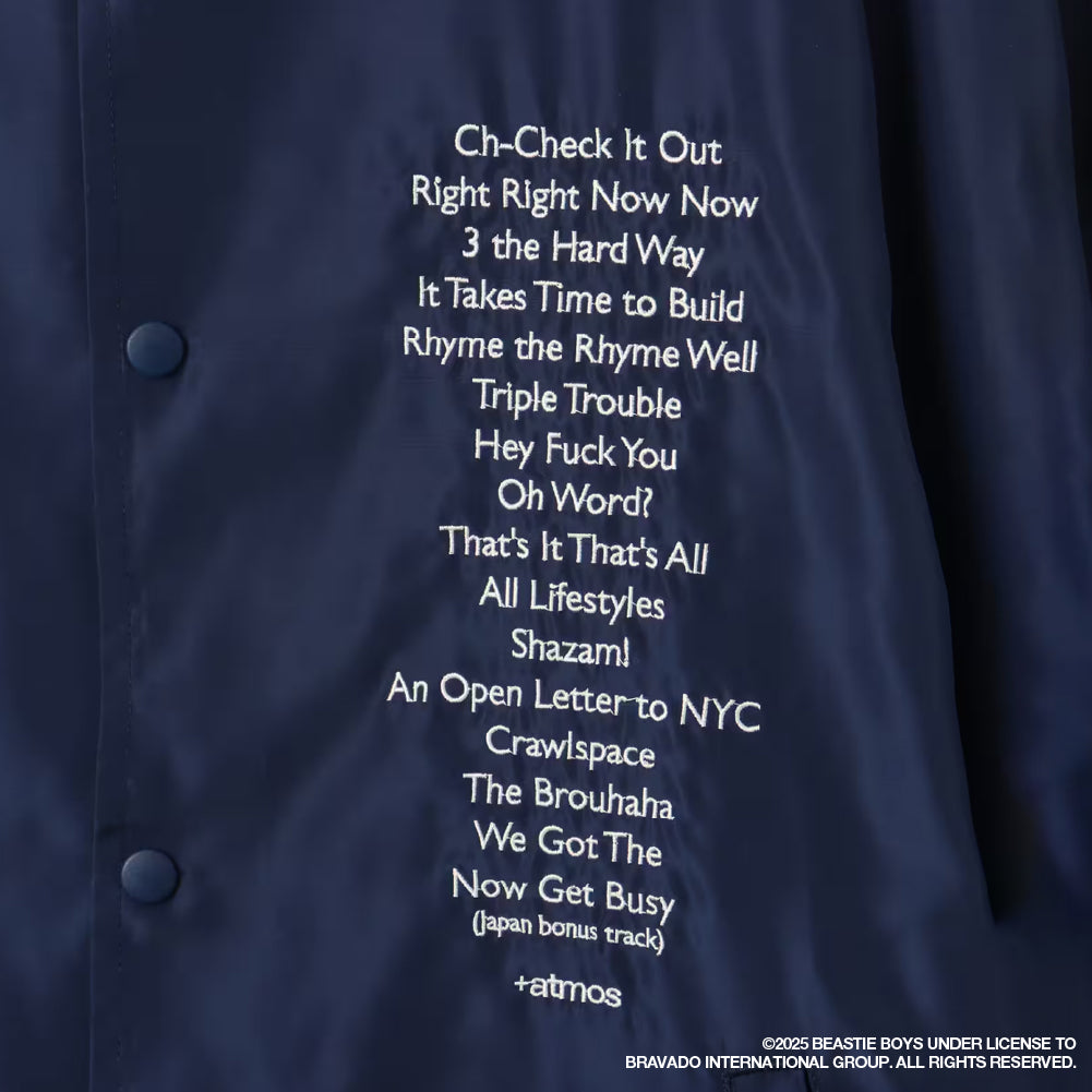atmos x Beastie Boys Coach Jacket
