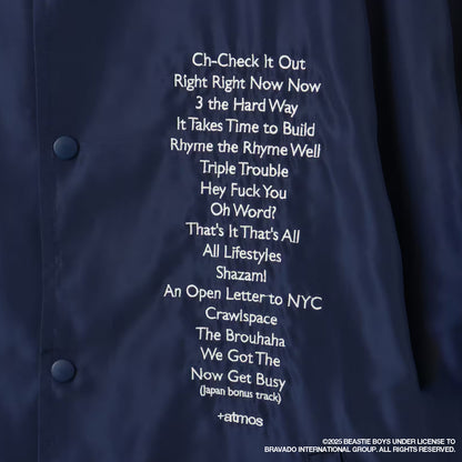 atmos x Beastie Boys Coach Jacket
