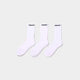 atmos Small Jacquard Logo 3P Socks