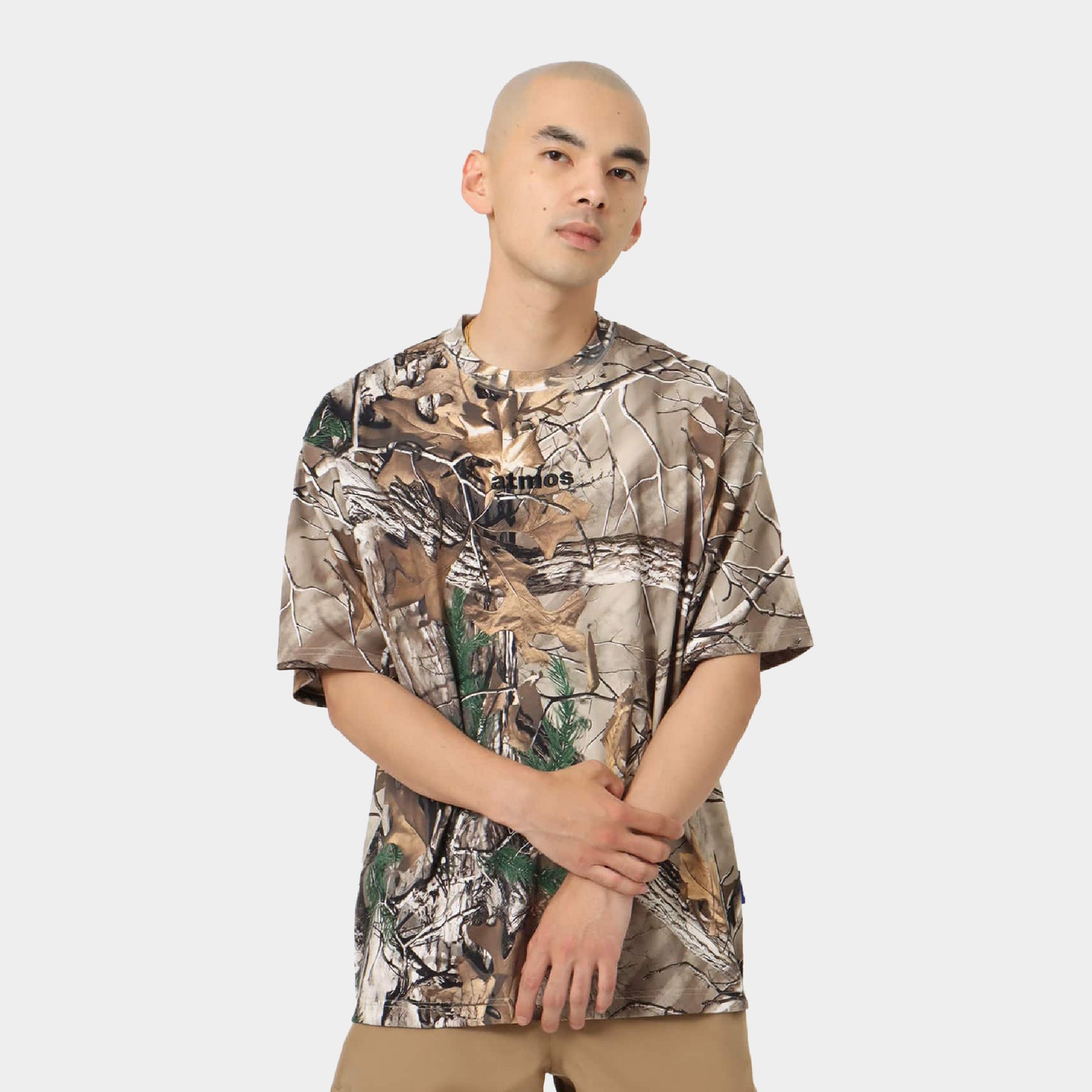atmos Embroidery Classic Logo CAMO T-Shirt