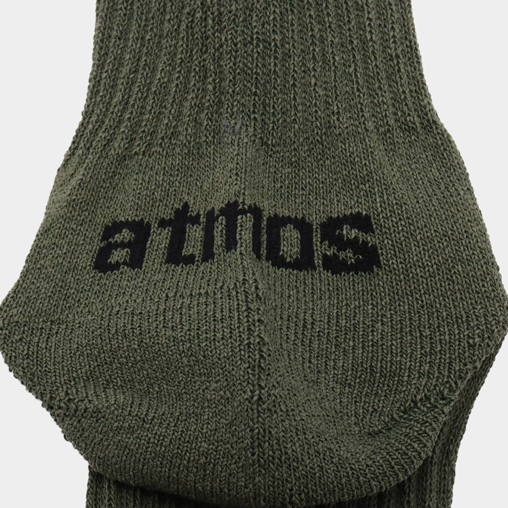atmos Paper Yarn Quarter Length Socks