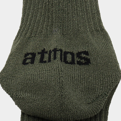 atmos Paper Yarn Quarter Length Socks