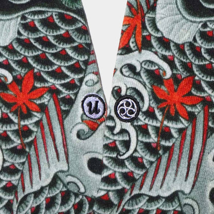atmos UBIQ "Irezumi" Socks (Koi) Designed by  Mutsuo