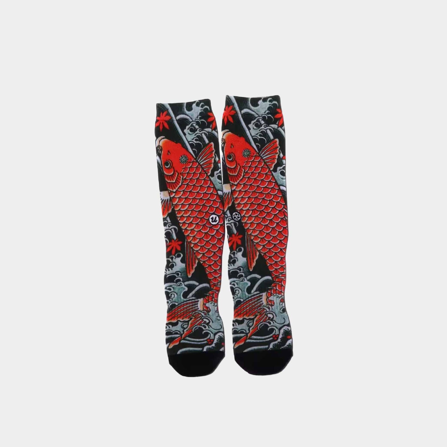 atmos UBIQ "Irezumi" Socks (Koi) Designed by Ichibay