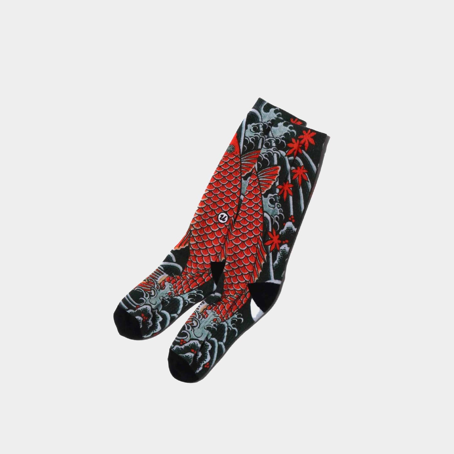 atmos UBIQ "Irezumi" Socks (Koi) Designed by Ichibay