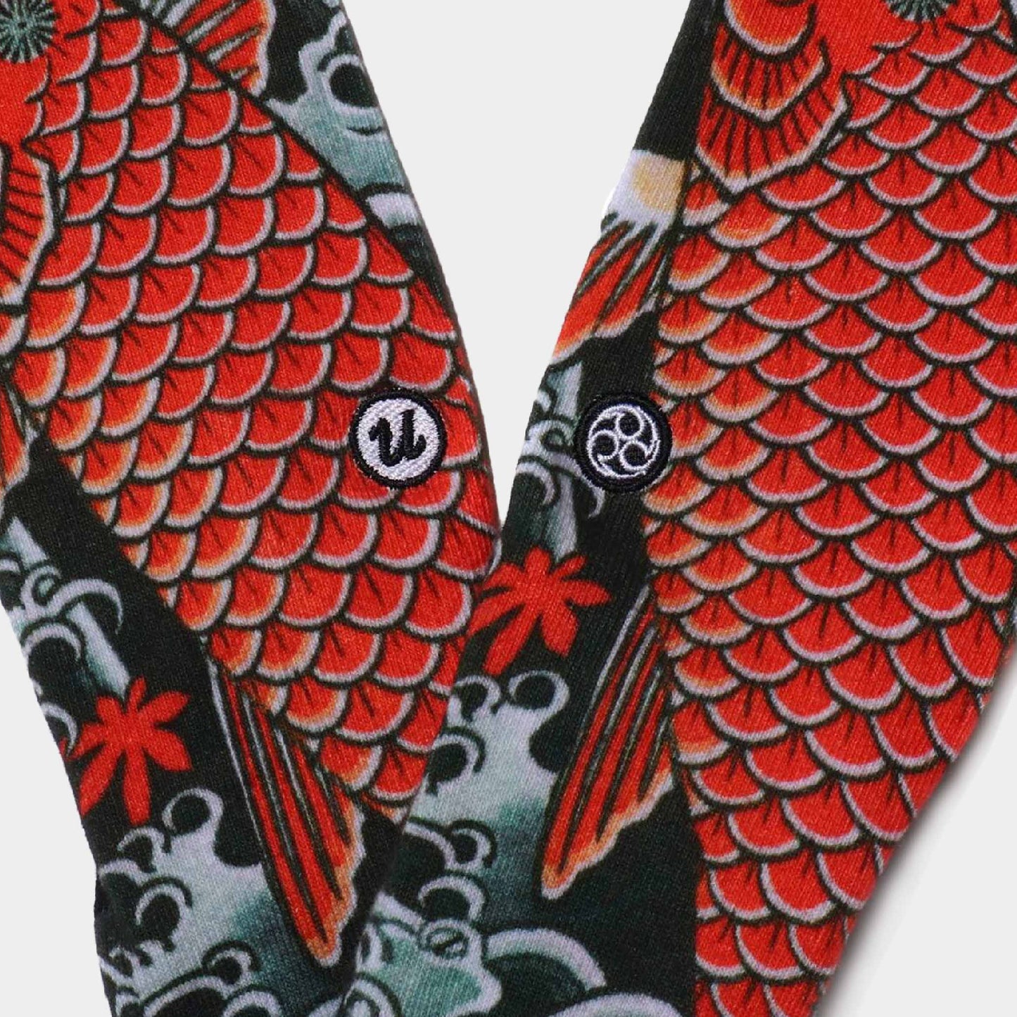 atmos UBIQ "Irezumi" Socks (Koi) Designed by Ichibay