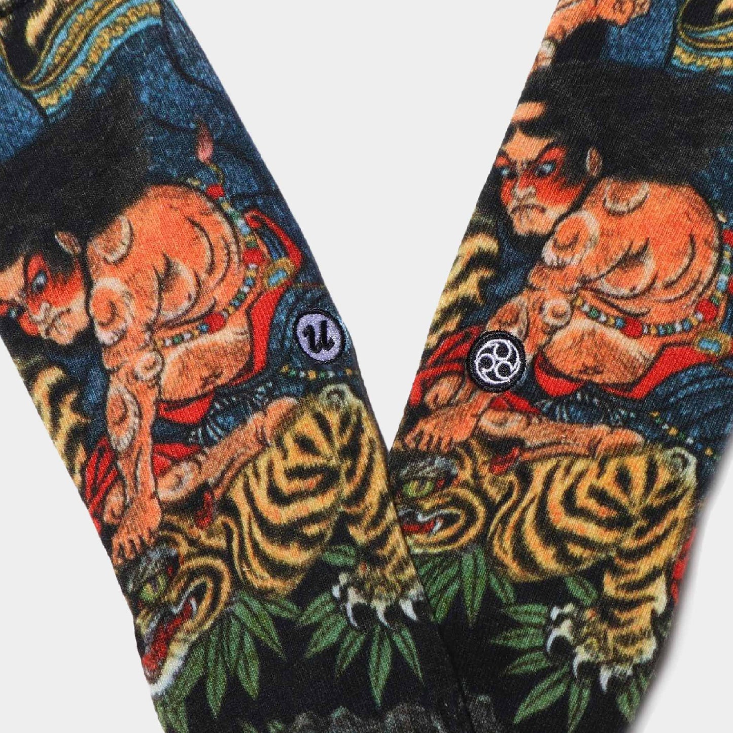 atmos UBIQ "Irezumi" Socks (Gyousya-Busyo) Designed by Ukiyoemon