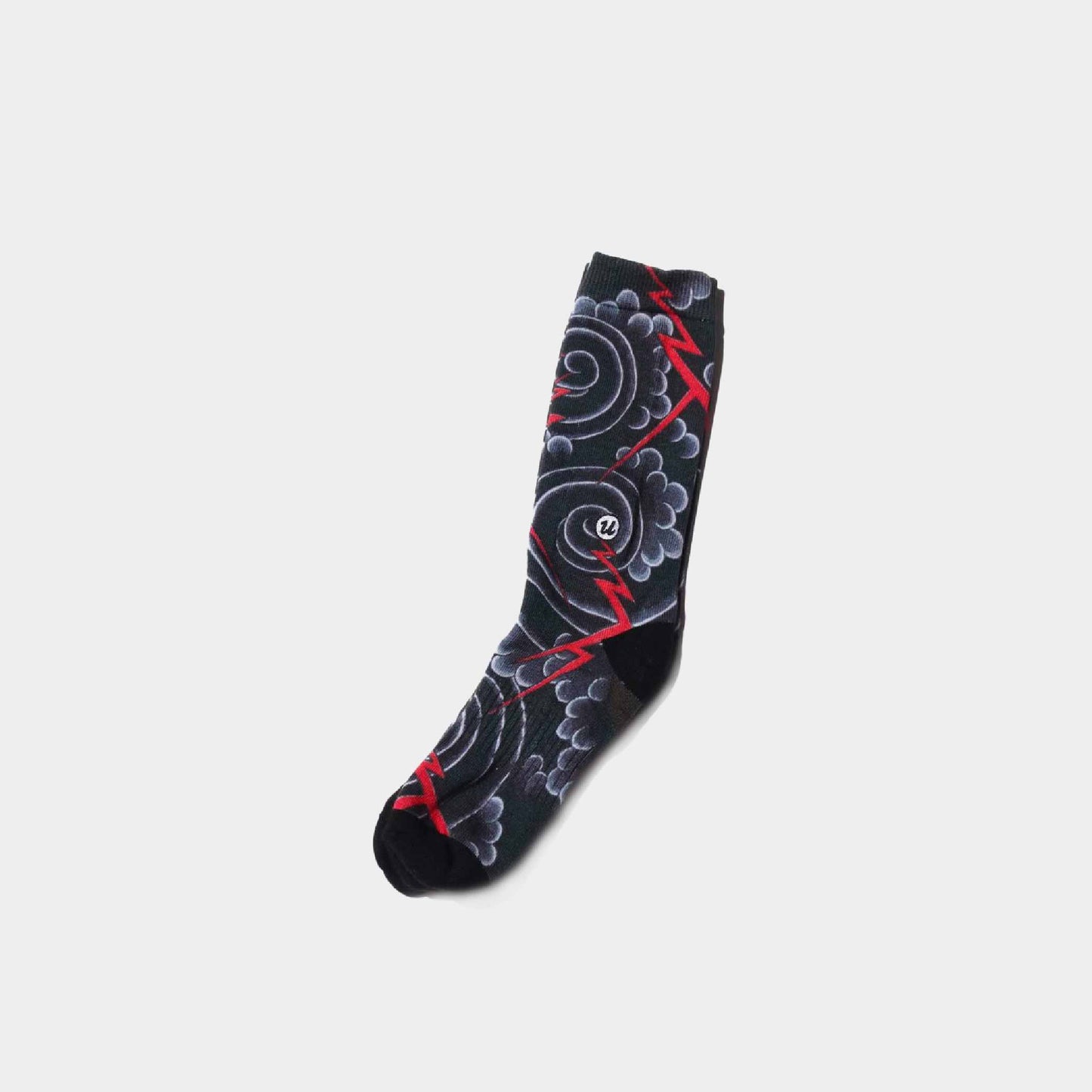 atmos UBIQ "Irezumi" Socks (Raiun) Designed by Ichibay