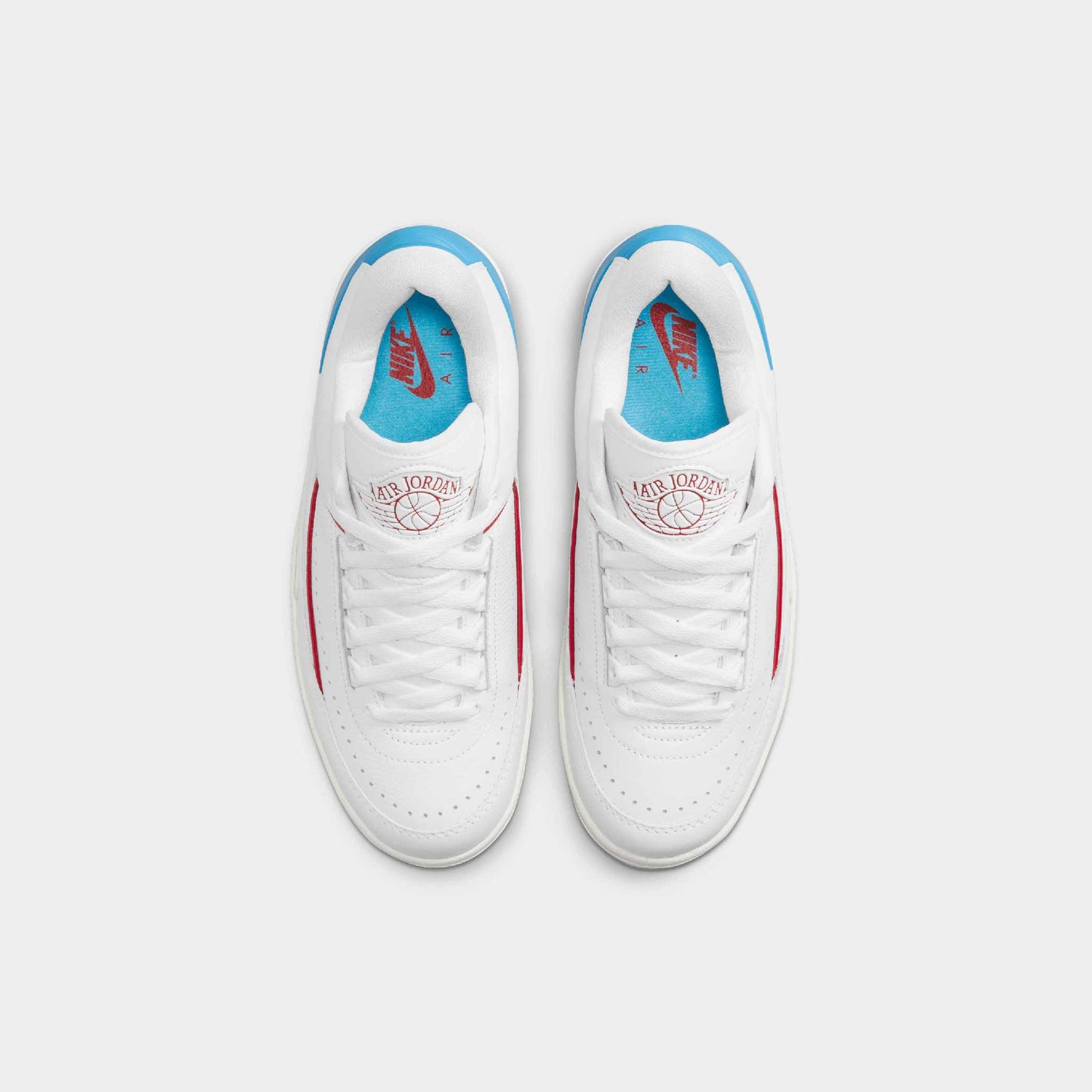 Air Jordan 2 Retro Low "Gym Red and Dark Powder Blue" (W)