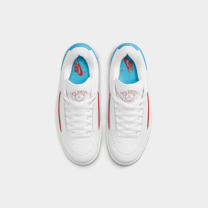 Air Jordan 2 Retro Low "Gym Red and Dark Powder Blue" (W)