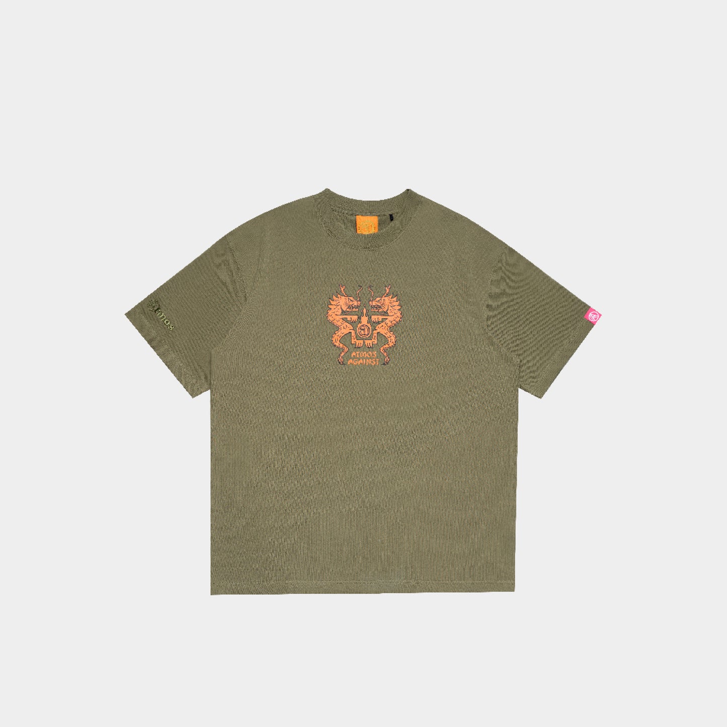 atmos x Against Lab. Emblem Short Sleeve Tee