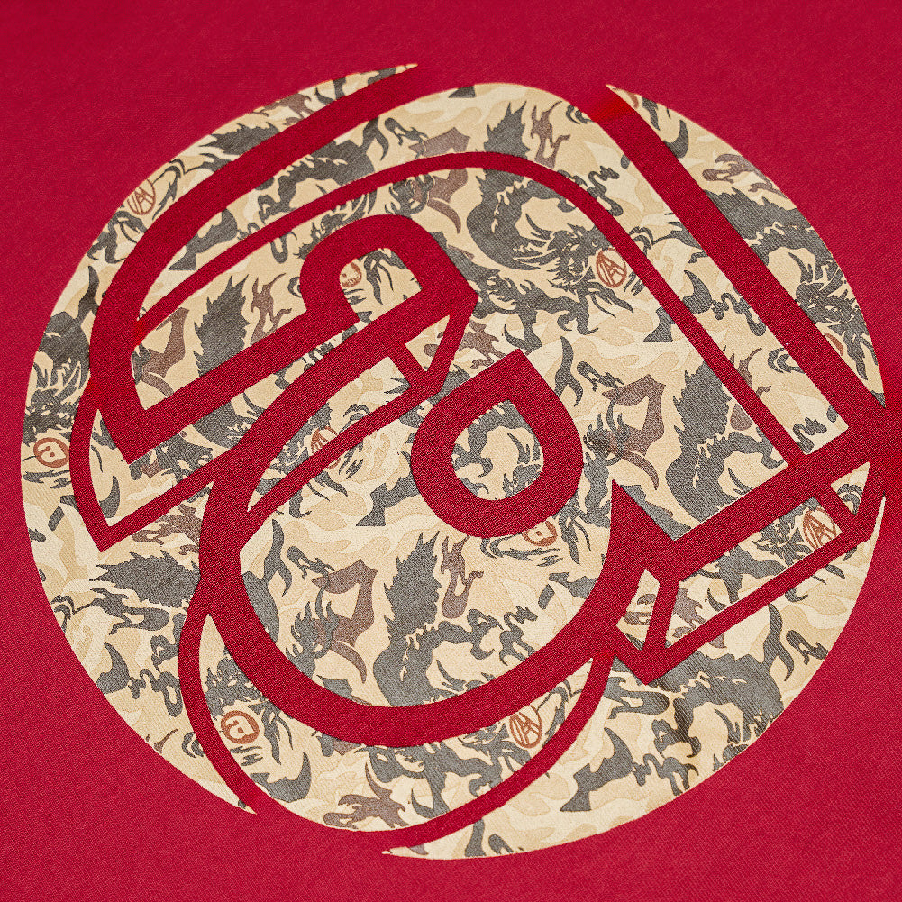 atmos x Against Lab. Dragon Logo Short Sleeve Tee