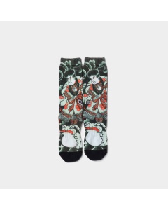 atmos UBIQ "Irezumi" Socks (Jiraiya) Designed by Horihiro Mitomo