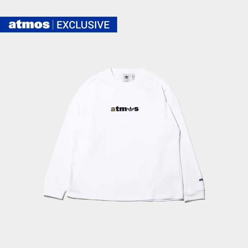Atmos x Adidas Originals Logo Long Sleeve Tee (IB1017-6) - Streetwear ...